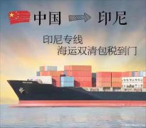 中国到印尼海运空运双清到门专线