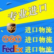 UPS/FedEx印尼货物进口香港一大陆，双清包税，门到门
