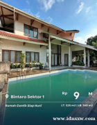 出售房屋在雅加达南部的Bintaro Jaya 1