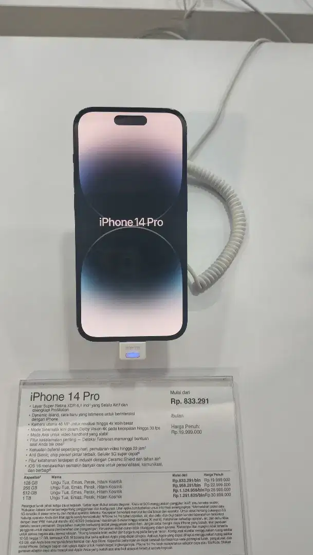 iPhone 14 Pro 0% 利息分期付款仅限身份证