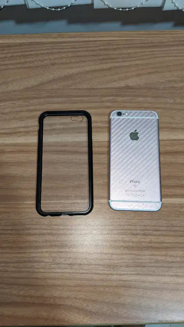 出售iPhone 6s玫瑰金64gb无减号