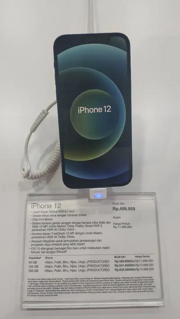 iPhone 12 分期付款不含信用卡利息 %