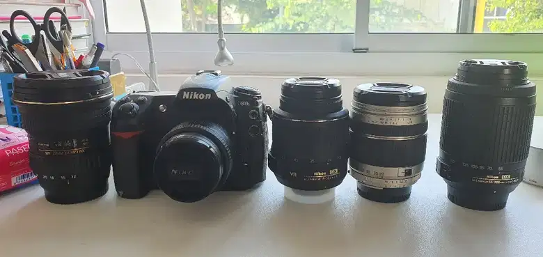 尼康D300S数码单反相机镜头+ 4个镜头
