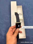 苹果手表1 42毫米海军蓝官方ibox无缝完整出售