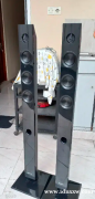 夏普 4 路前置对无源站立扬声器
