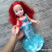 迪士尼玩伴爱丽儿美人鱼娃娃