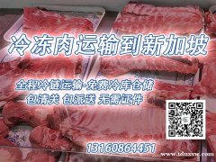 中国国内的冷冻食品肉肠可以进口到新加坡吗？